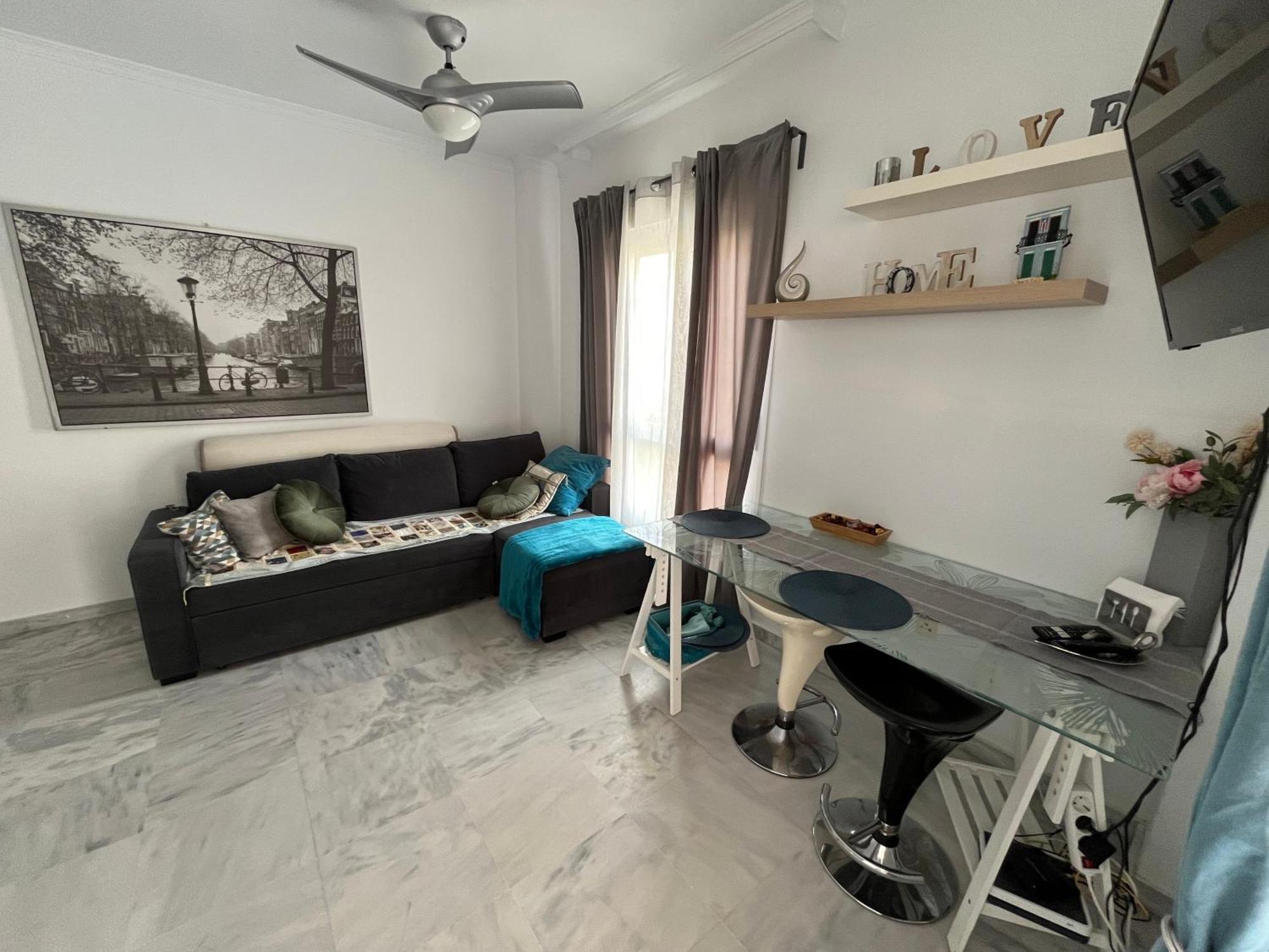 Апартаменты Piso En Zona Tranquila De - Torrequebrada Golf Бенальмадена Экстерьер фото