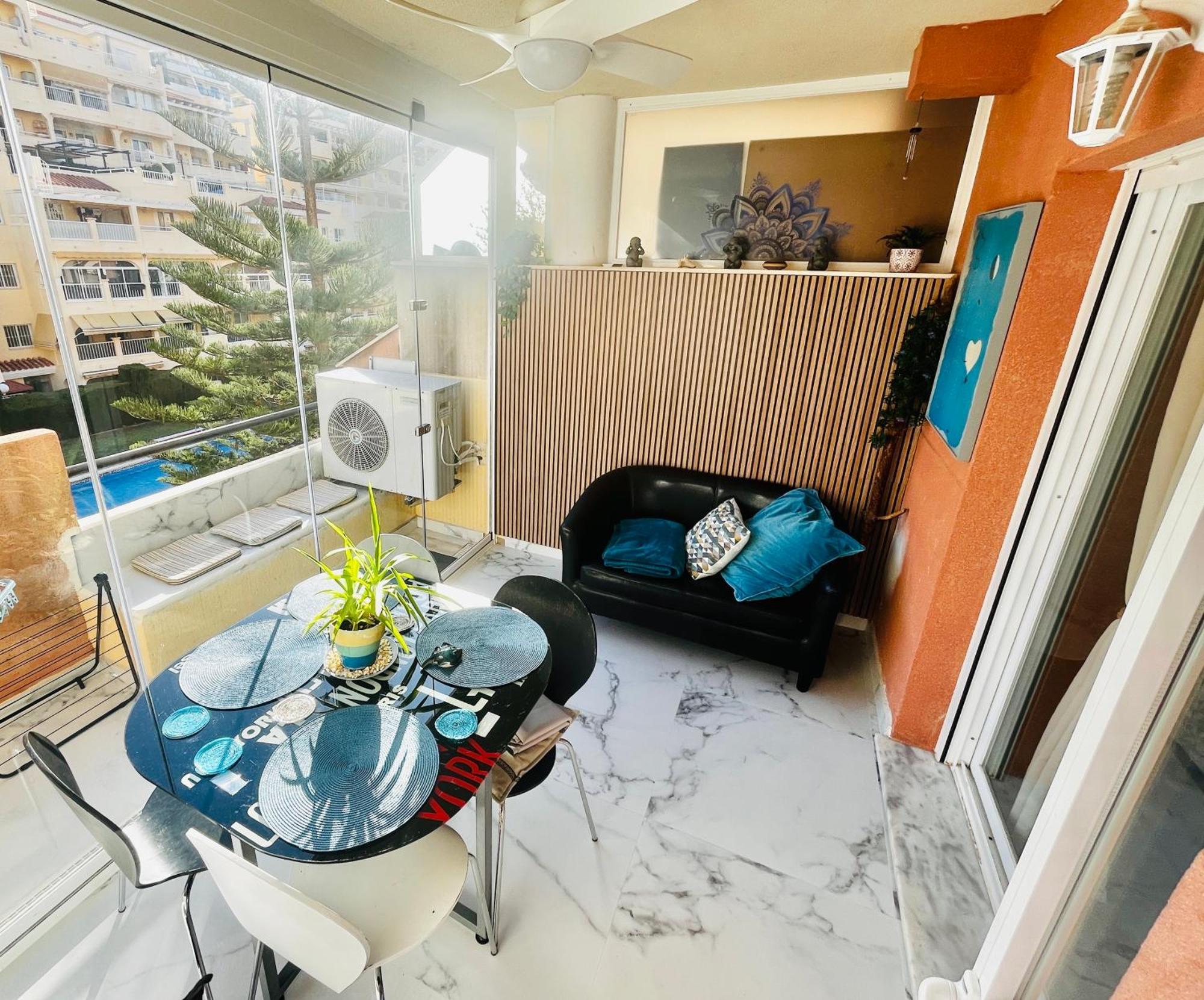 Апартаменты Piso En Zona Tranquila De - Torrequebrada Golf Бенальмадена Экстерьер фото